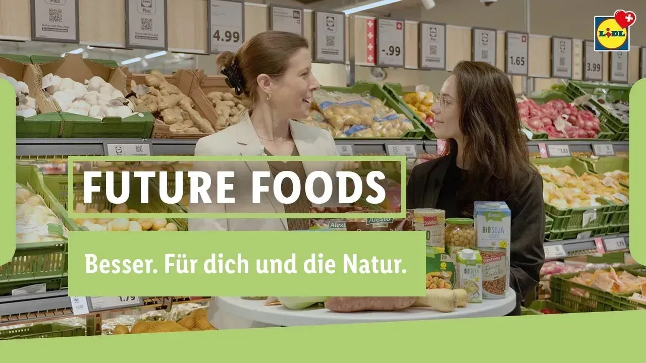Aperçu du slider 1 pour Future Foods de Lidl.