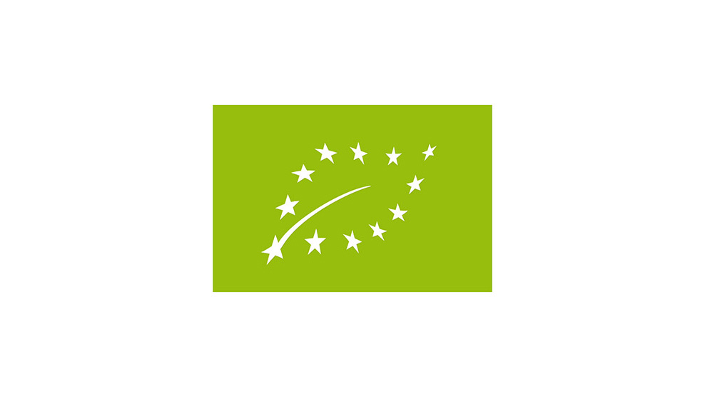 Logo von EU Bio label.