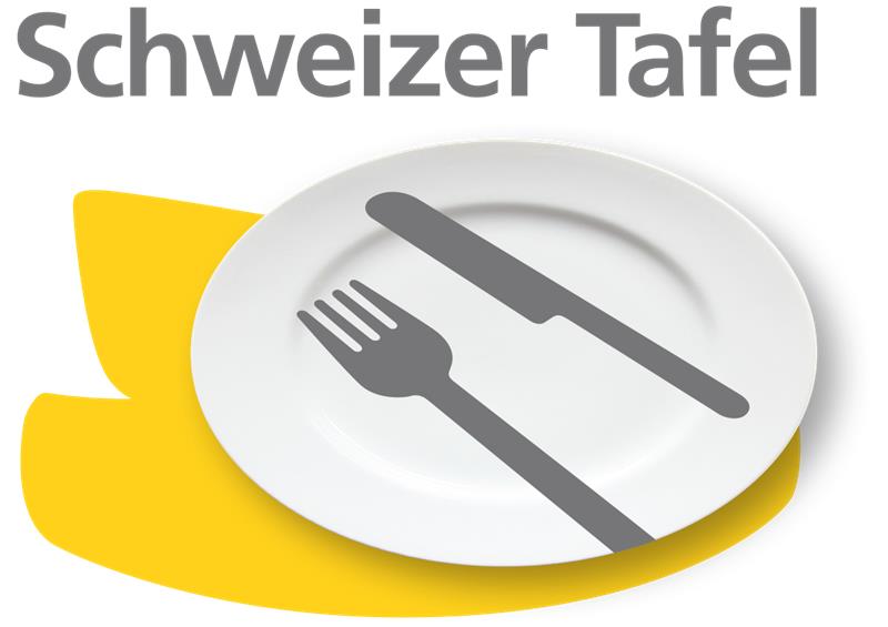 Schweizer Tafel Logo. 