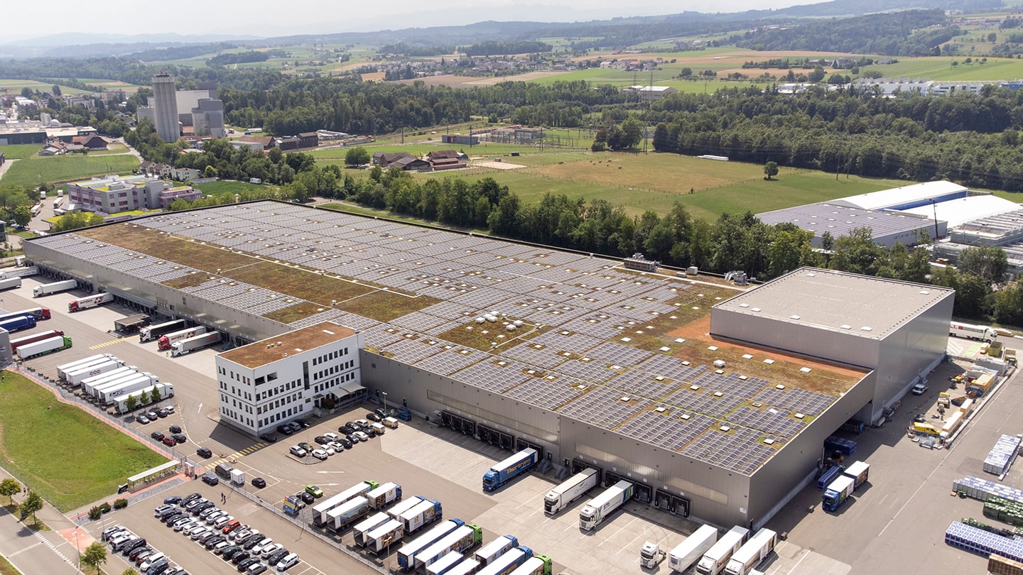 Lidl Solaranlage in Weinfelden.