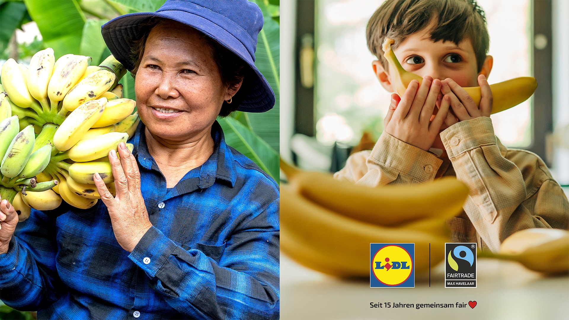 Partnerschaft Lidl Schweiz und Max Havelaar Fairtrade – seit 15 Jahren gemeinsam für faire Handelsbedingungen.