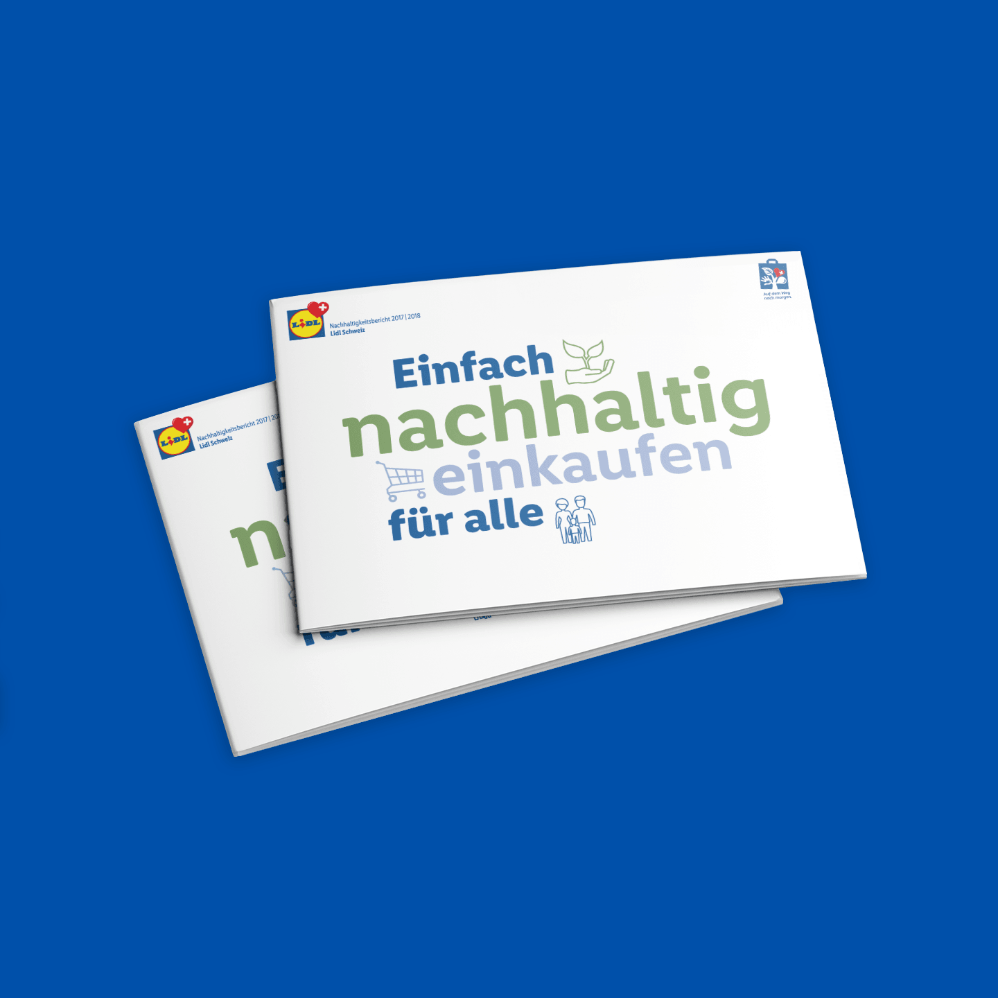 Bild des Nachhaltigkeitsberichts 2017-2018, deutsch.