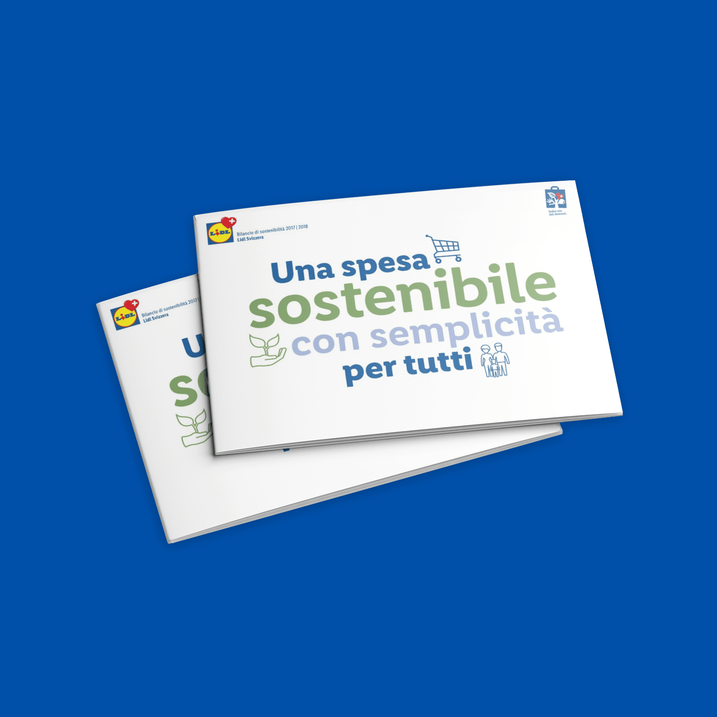 Immagine del Rapporto di sostenibilità 2017-2018, italiano.