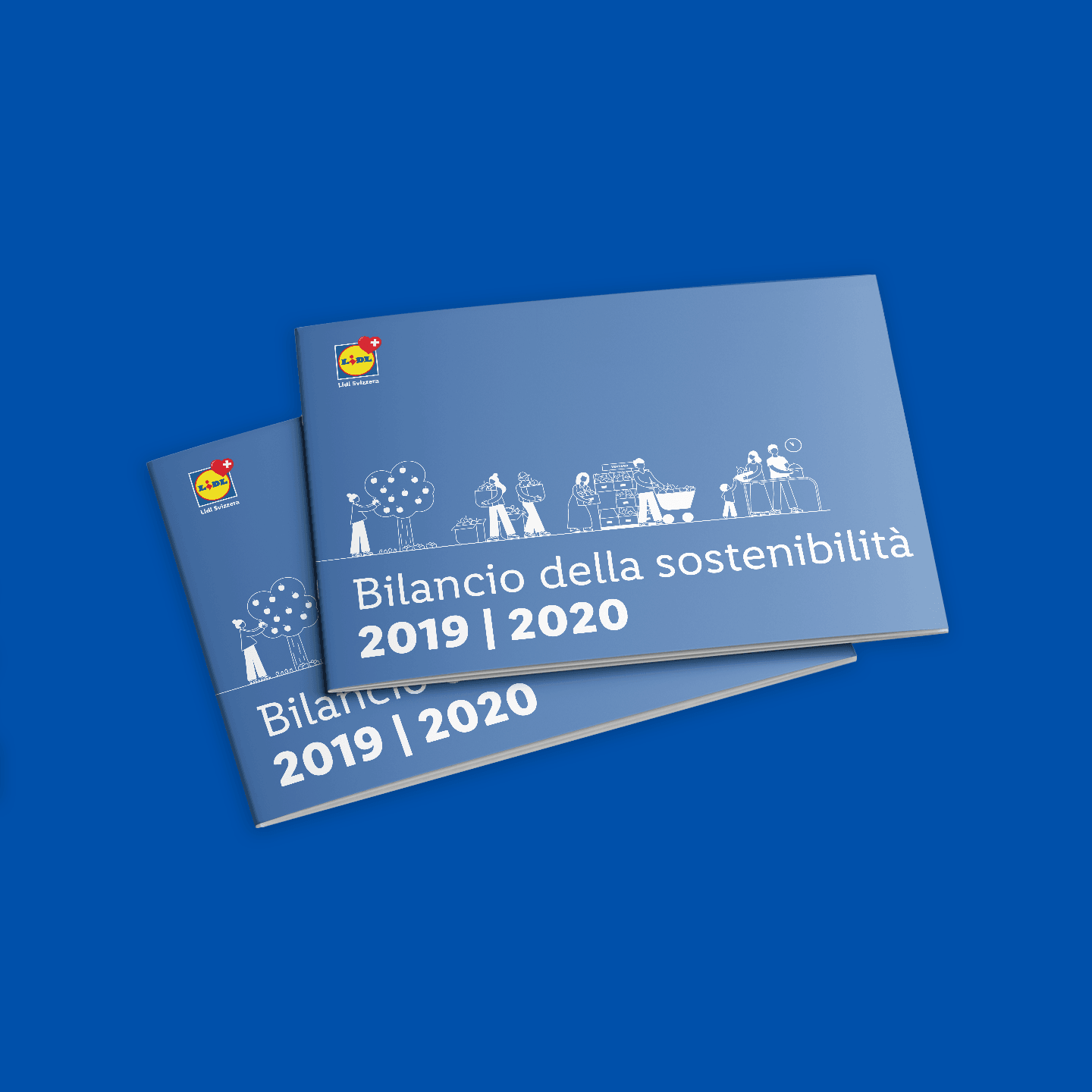 Immagine del Rapporto di sostenibilità 2019-2020, italiano.