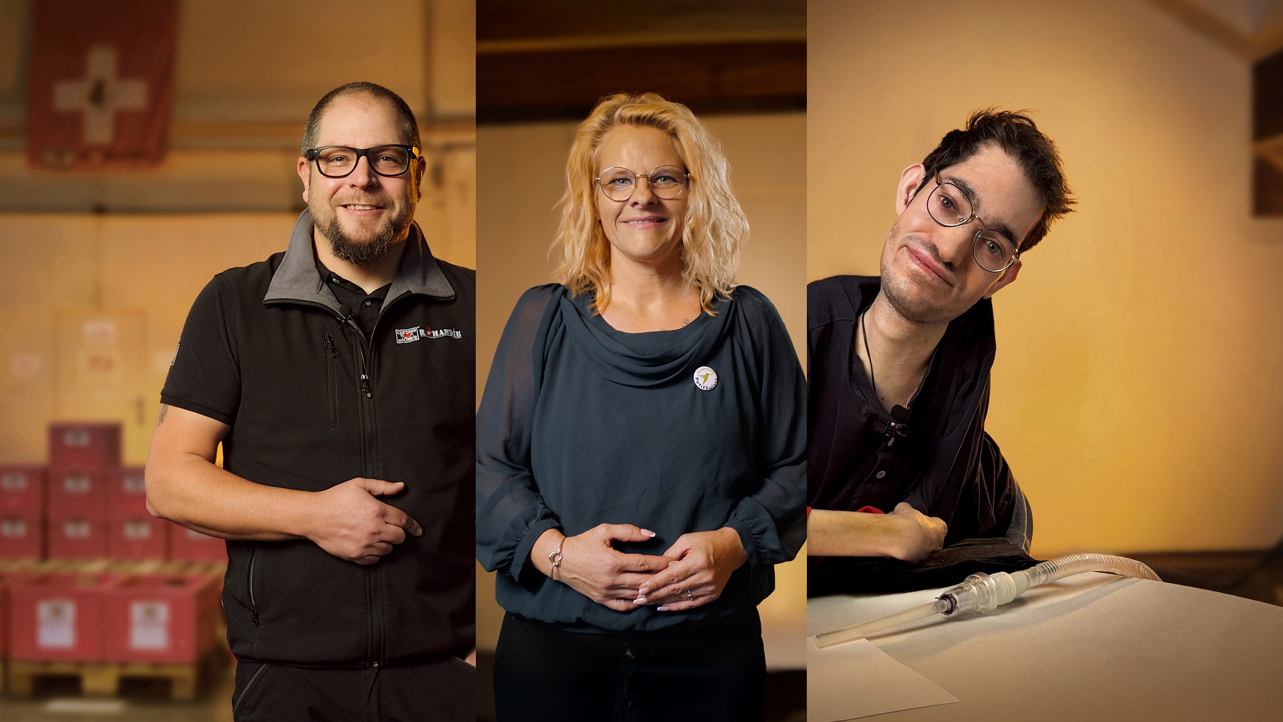 Photo de couverture : collecte de dons pendant la période de Noël.