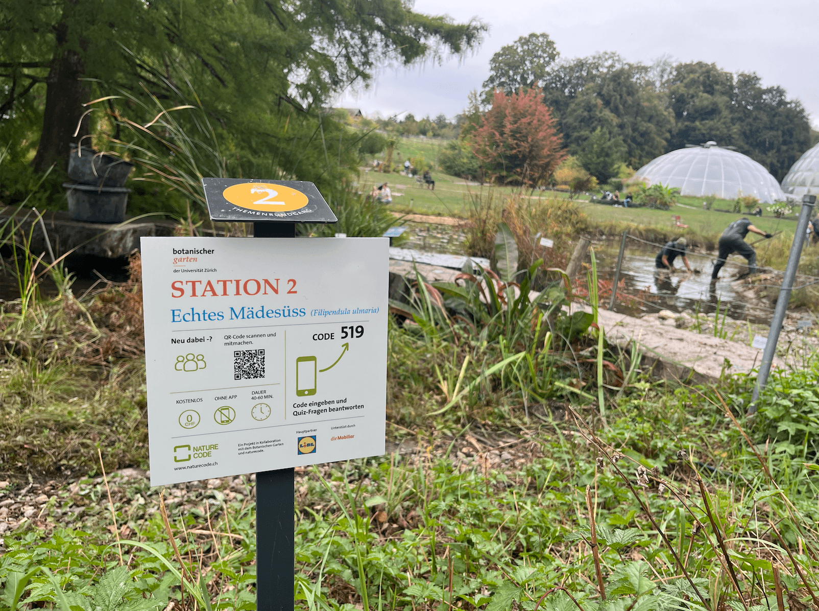 Nature Code Botanischer Garten Station 2 Nature Code Botanischer Garten Station 2