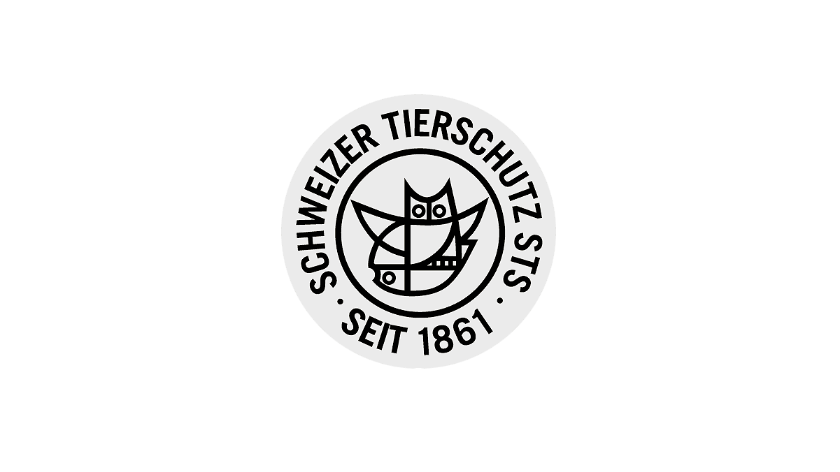 Schweizer Tierschutz Logo.